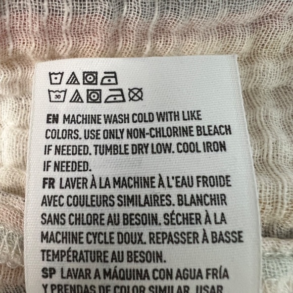 American Eagle Flutter Sleeve Gauzy Coquette Cottagecore Cropped Womens Top XS - Picture 7 of 9